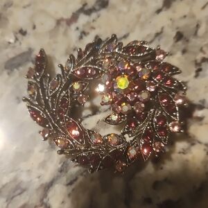 Elegant Multicolor Brooch